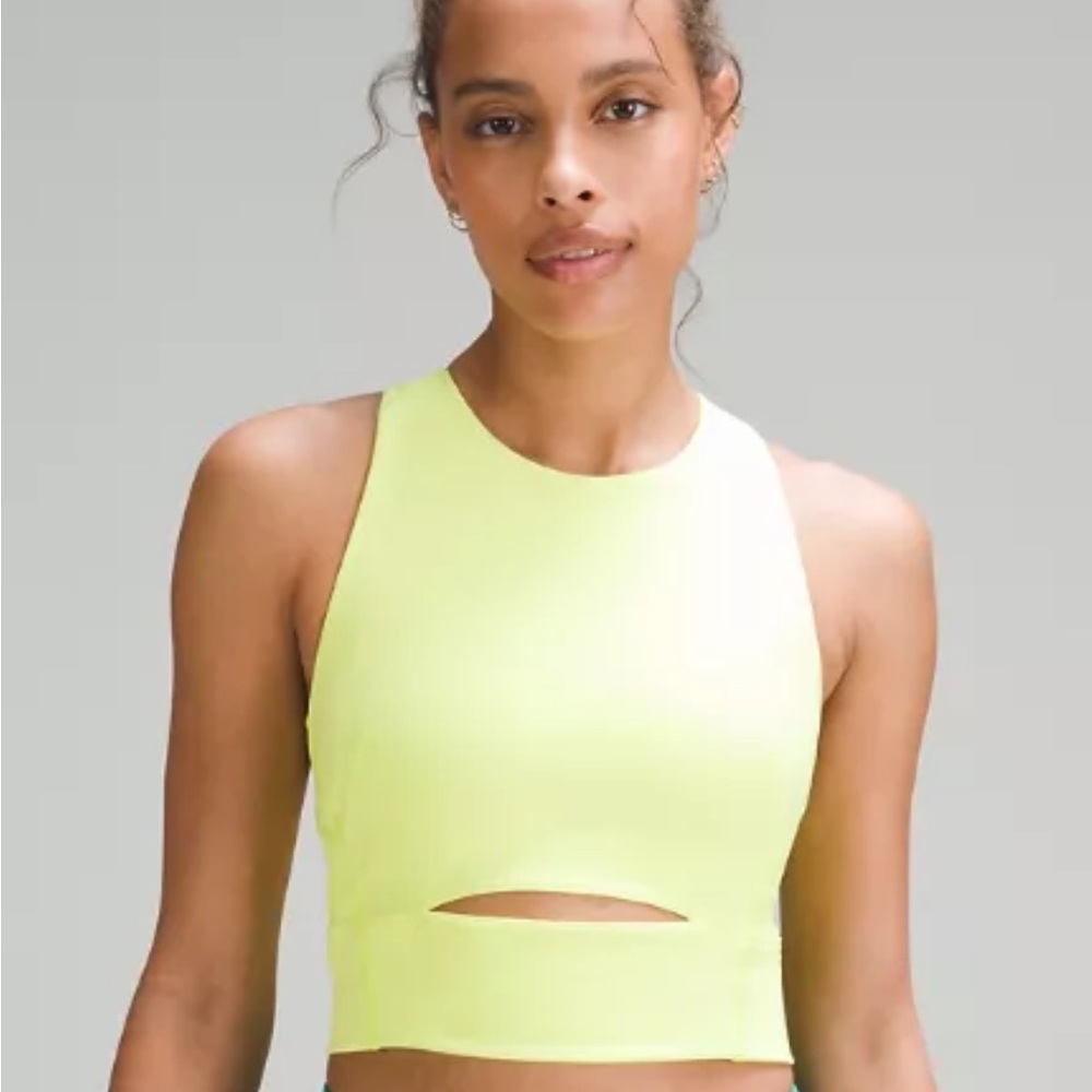 Lululemon Wunder Train Mesh Strap Tank Top Medium Support, B/C Cup size 6